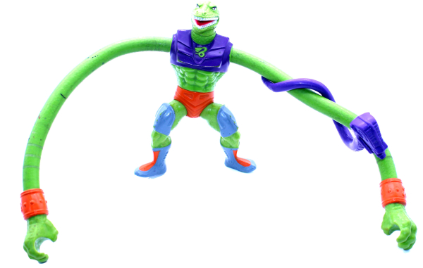 Sssqueeze – MOTU Vintage Figur 1986 mit Schlangenwaffe kaufen | Hoppla Stuff